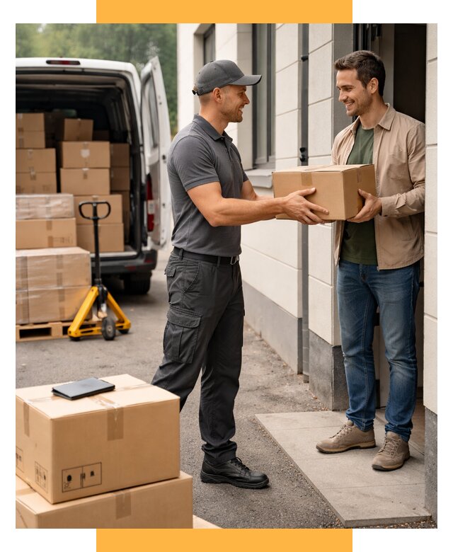 Доставка от двери до двери по миру от 46346 р. | СетСервис-Брз