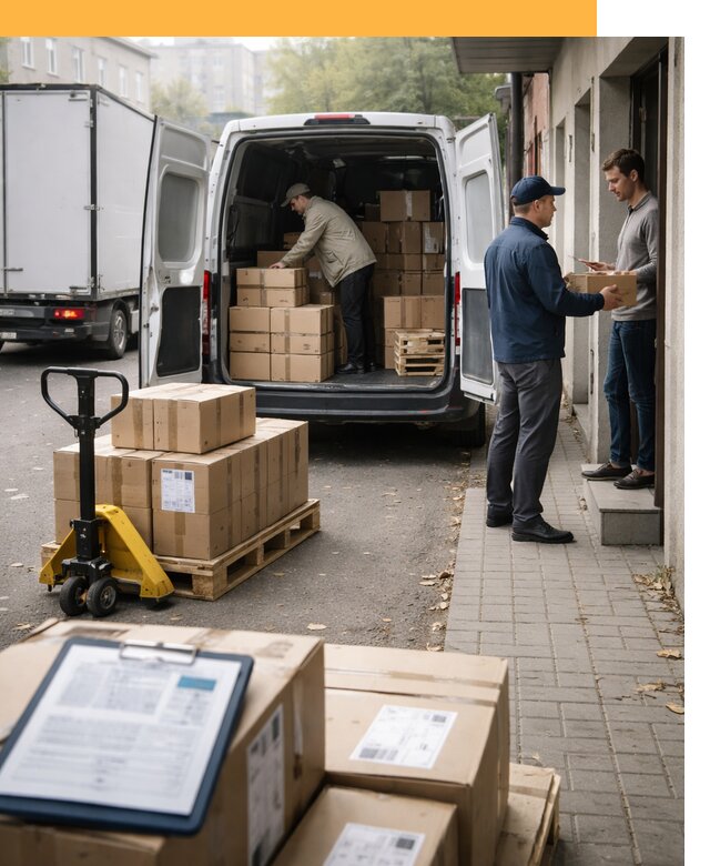 Доставка грузов от двери до двери с таможней от 46346 руб.