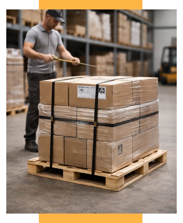 Упаковка и паллетирование грузов от 3605 р. | СетСервис-Брз