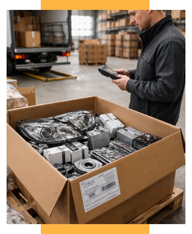 Доставка автозапчастей из Европы под ключ от 12874 р. | СетСервис-Брз