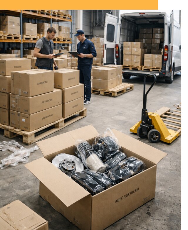 Доставка автозапчастей из Европы от 12874 руб быстро и надёжно