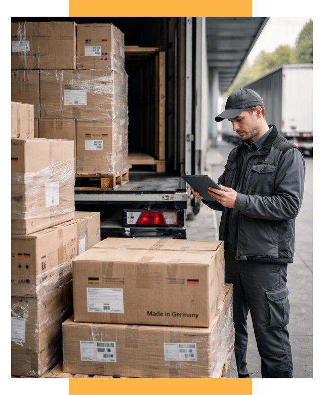 Доставка грузов из Германии от 46346 р. быстро - СетСервис-Брз