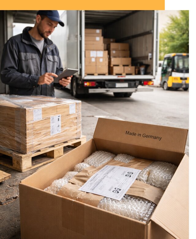 Доставка грузов из Германии от 46346 руб с таможенным оформлением