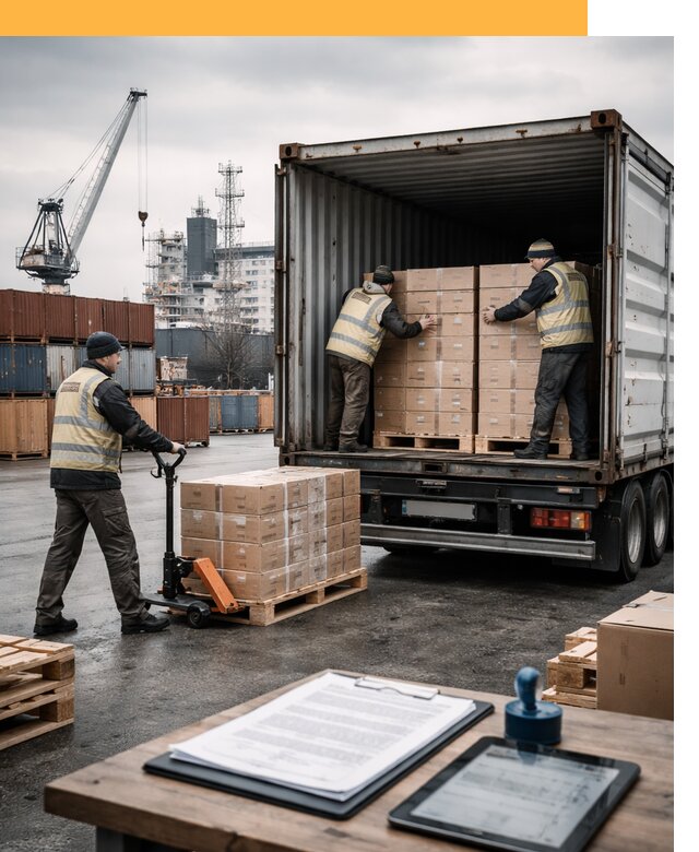 Доставка грузов из Латвии от 25748 руб, морская, авто, авиа