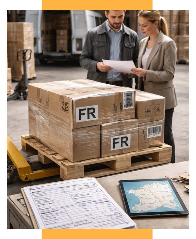 Доставка грузов в Францию от 25748 р., логистика СетСервис-Брз