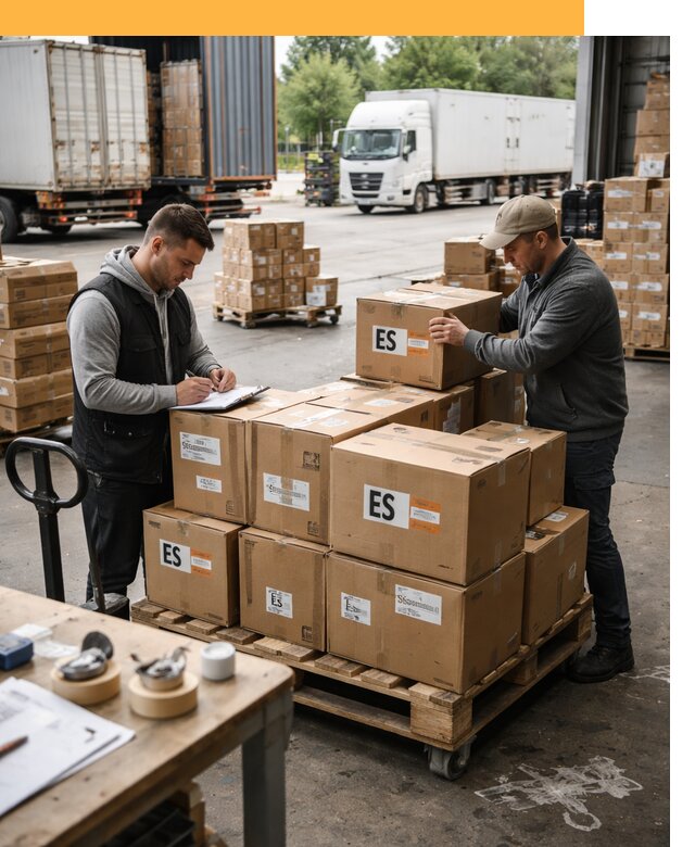 Доставка грузов в Испанию автотранспортом от 36047 руб