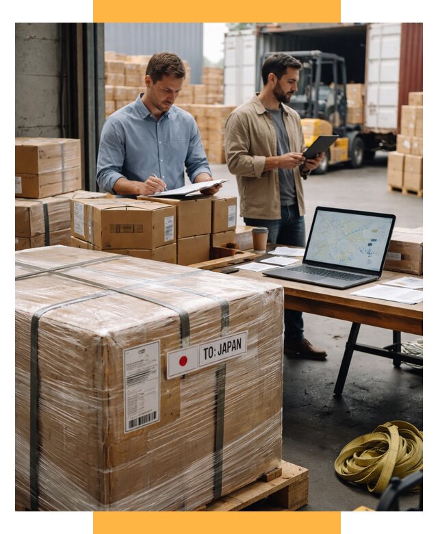 Доставка грузов в Японию от 25748 р., логистика СетСервис-Брз