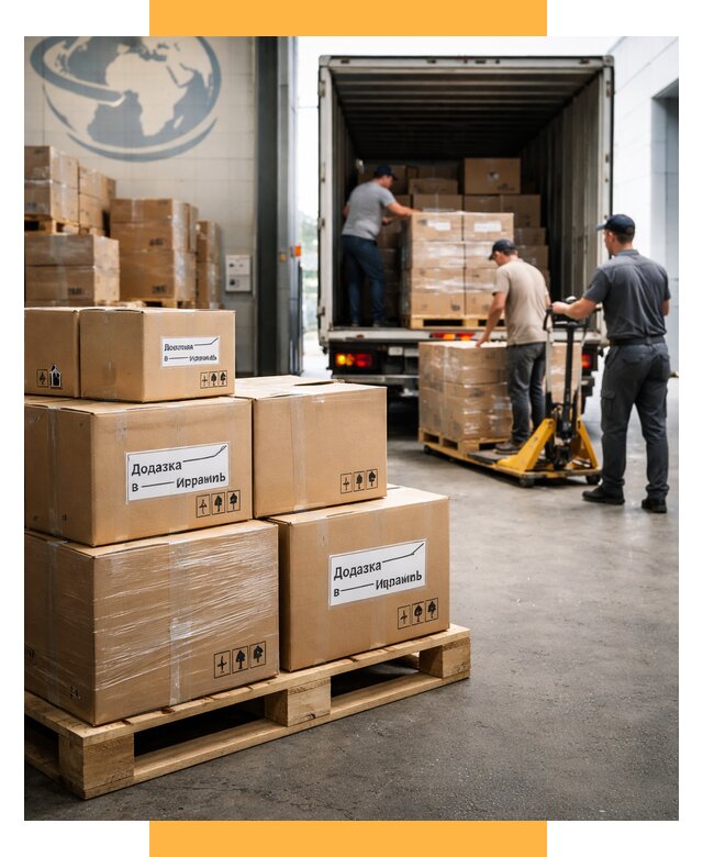 Доставка грузов в Израиль и экспорт от 46346 р. СетСервис-Брз