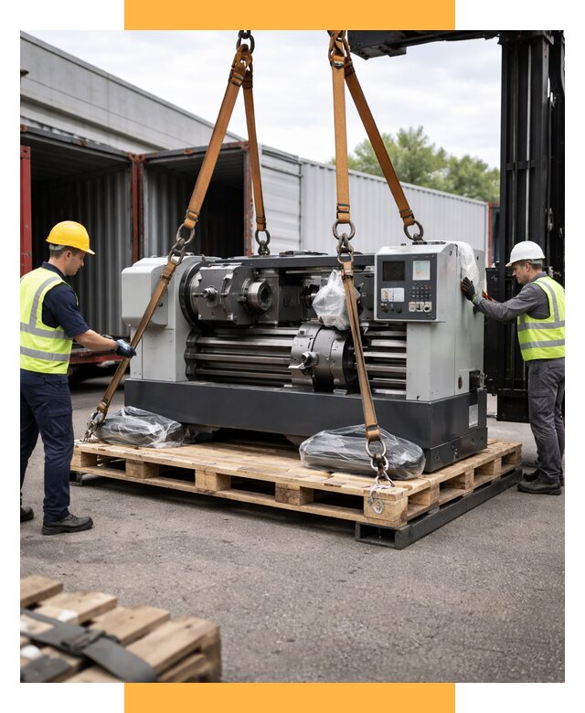 Перевозка станков и таможня от 61794 р. | СетСервис-Брз логистика