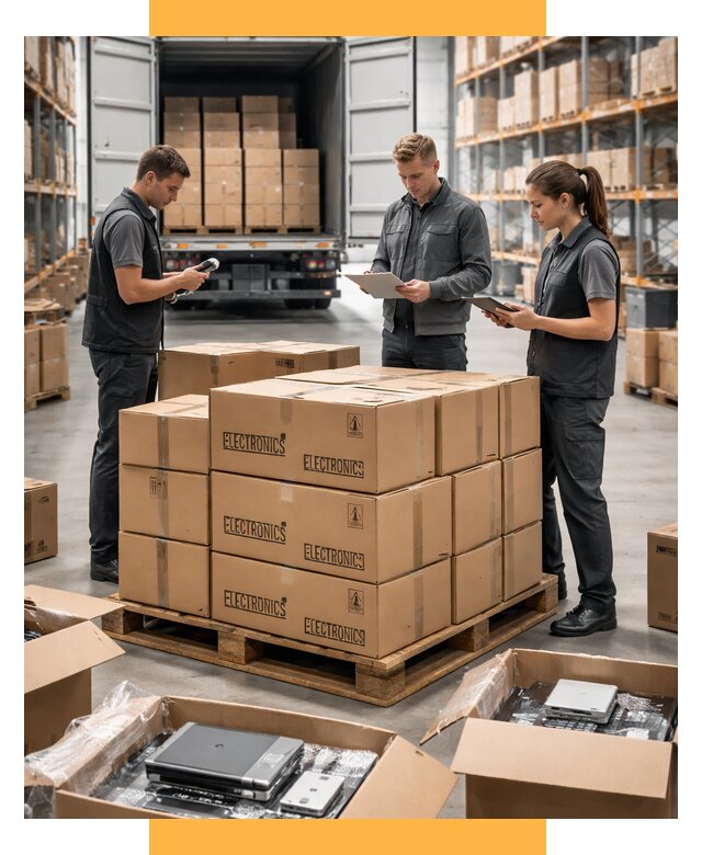 Перевозка электроники и таможня под ключ от 12874 р. | СетСервис-Брз