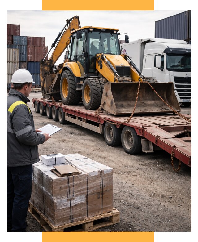 Международная перевозка спецтехники от 46346 р., СетСервис-Брз