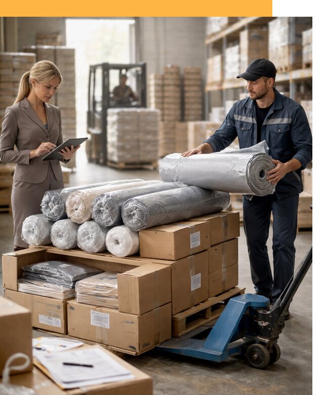 Перевозка текстиля по миру от 15449 руб. с таможней и страхованием