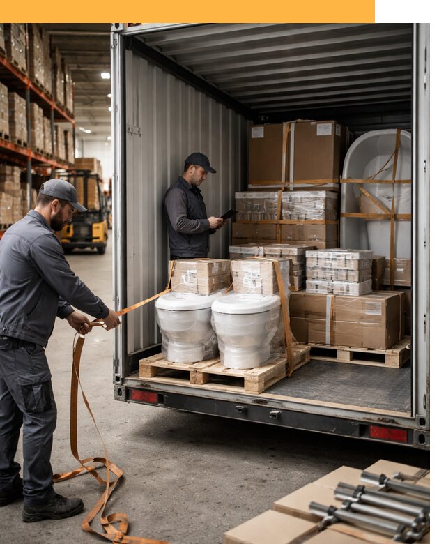 Перевозка сантехнического оборудования по России и миру от 1854