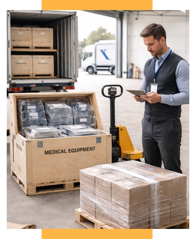 Перевозка медицинского оборудования от 15449 р. в СетСервис-Брз