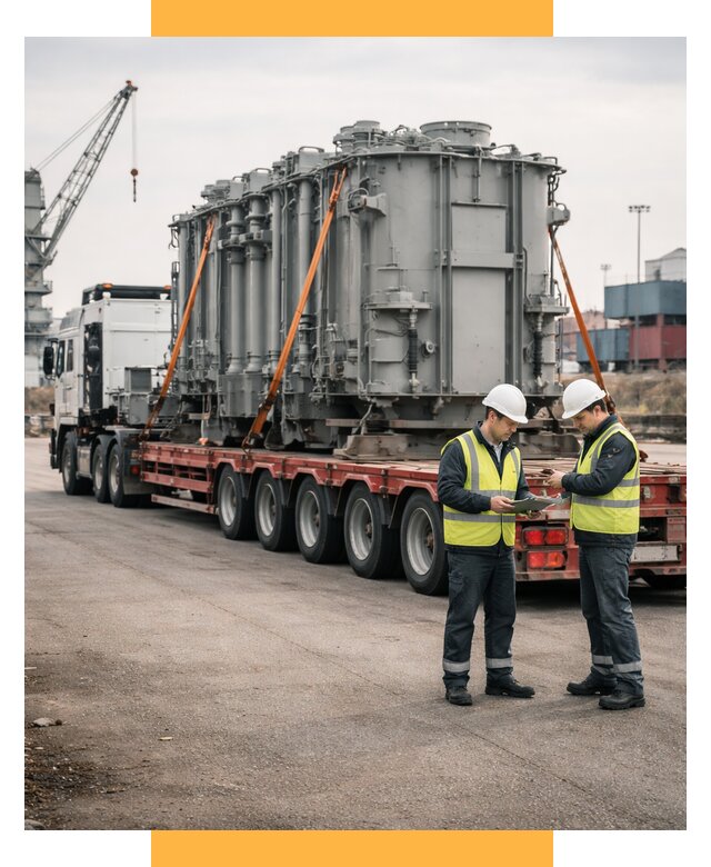 Перевозка негабаритных грузов под ключ от 123588 р., СетСервис-Брз
