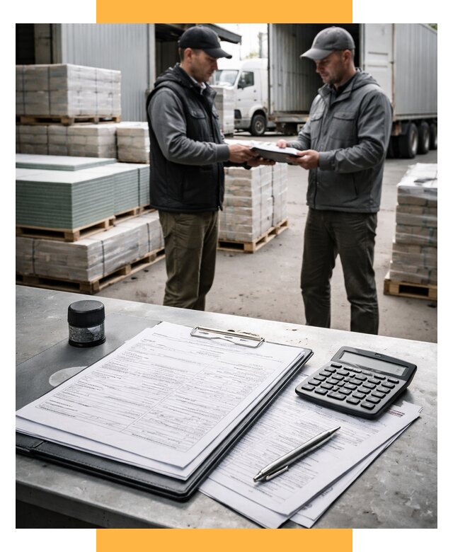 Таможенное оформление стройматериалов от 8754 р. | СетСервис-Брз