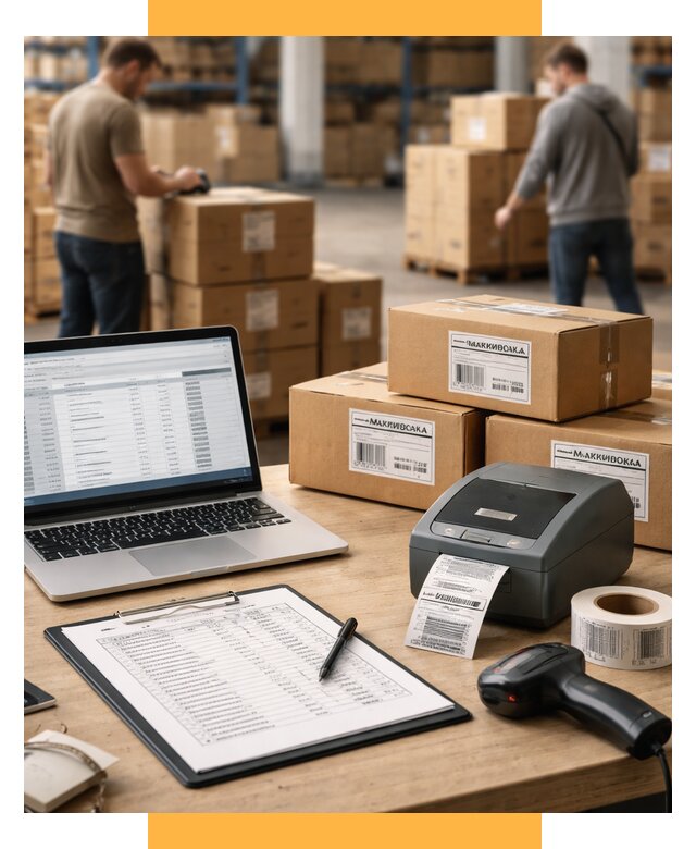Маркировка импортных товаров от 4635 р. под ключ, СетСервис-Брз